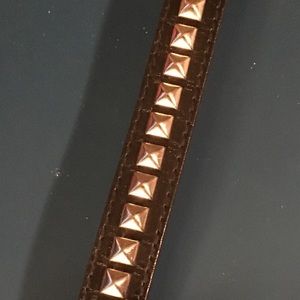 Studded Leather Bracelet